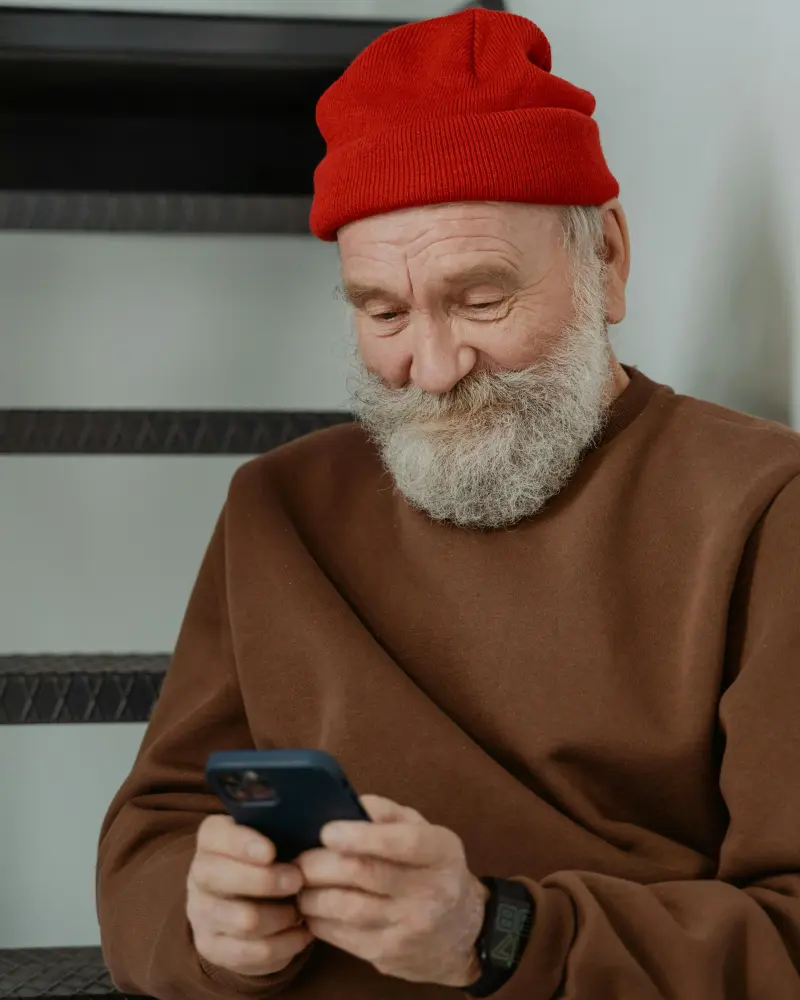 Person on the phone with DWP discussing their PIP assessment outcome